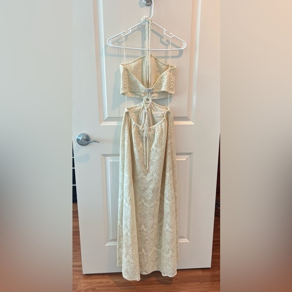 Jonathan simkhai Georgiana Crochet Swim Coverup Dress NWT - Picture 8 of 16